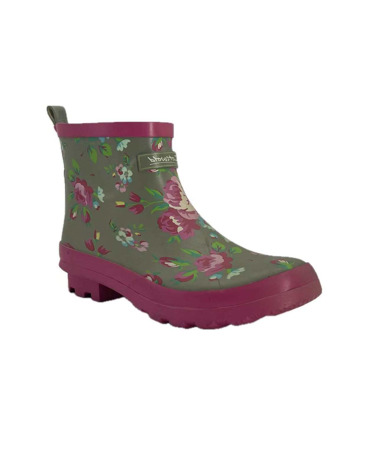 Mid Cut Rubber Rain Boots for Women