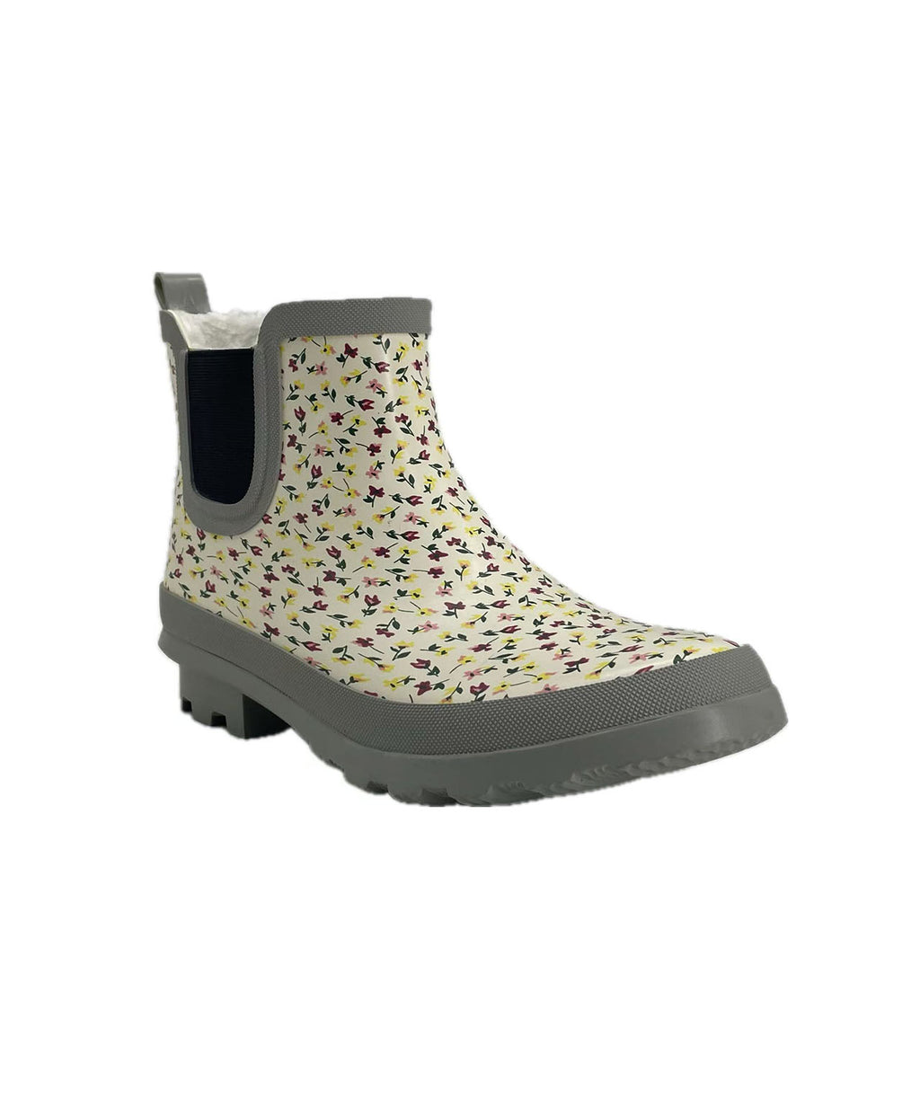 Waterproof Flat Heeled Ankle Boots for Ladies