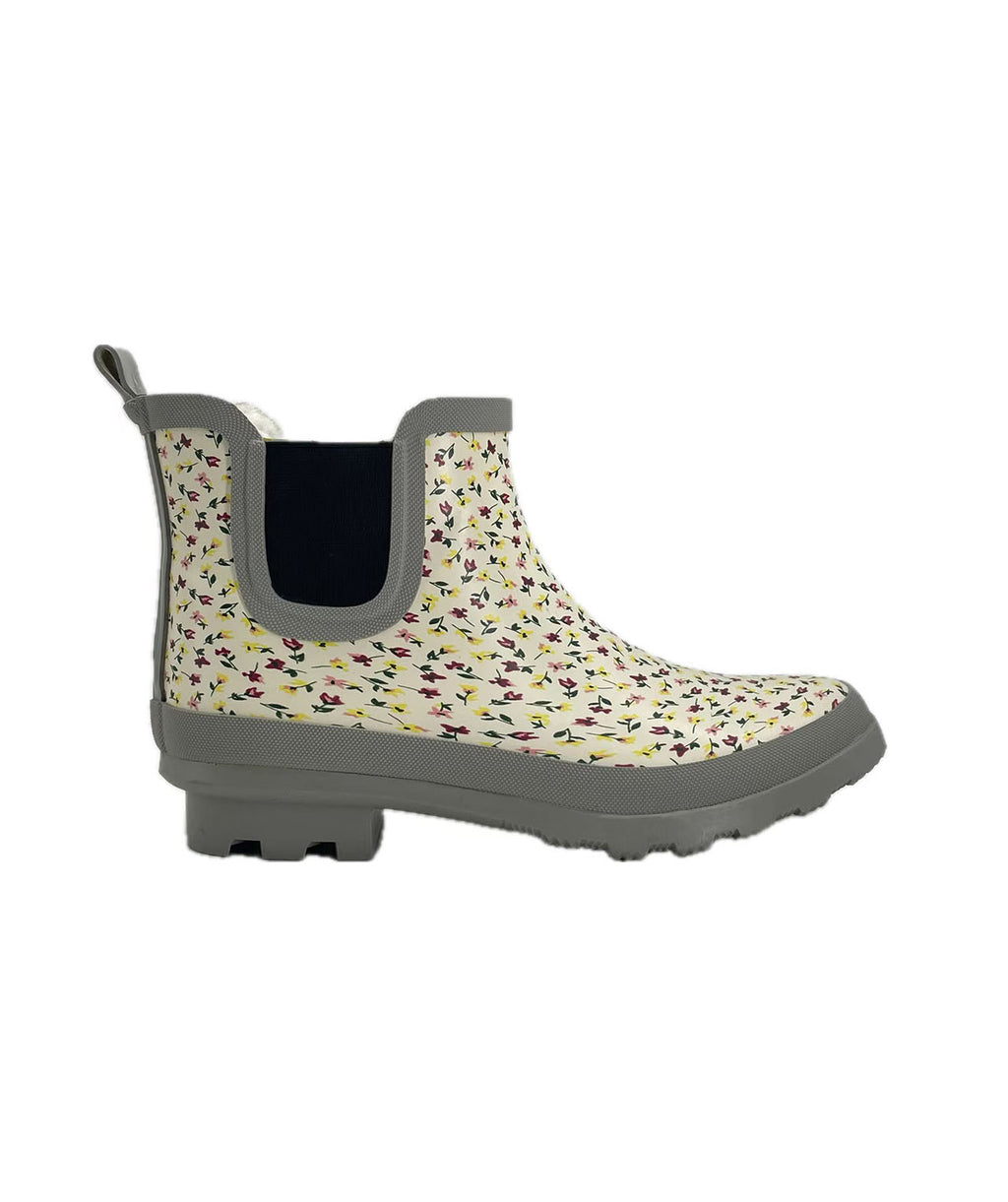 Waterproof Flat Heeled Ankle Boots for Ladies