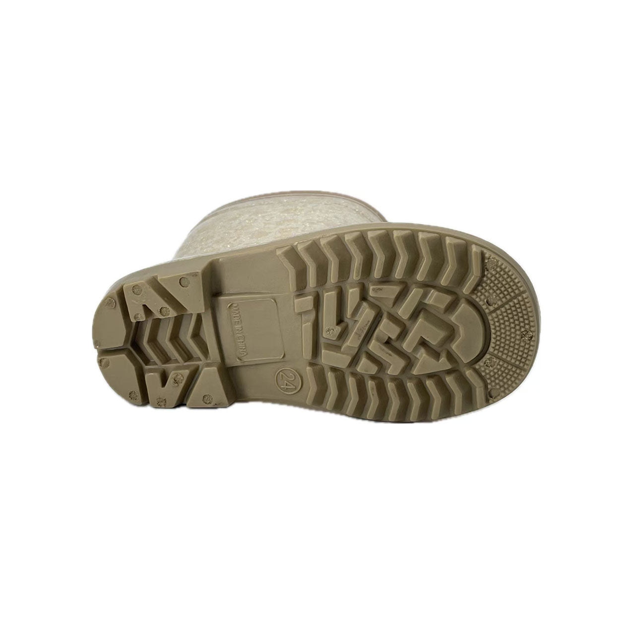 Glitter PVC kids rain boots