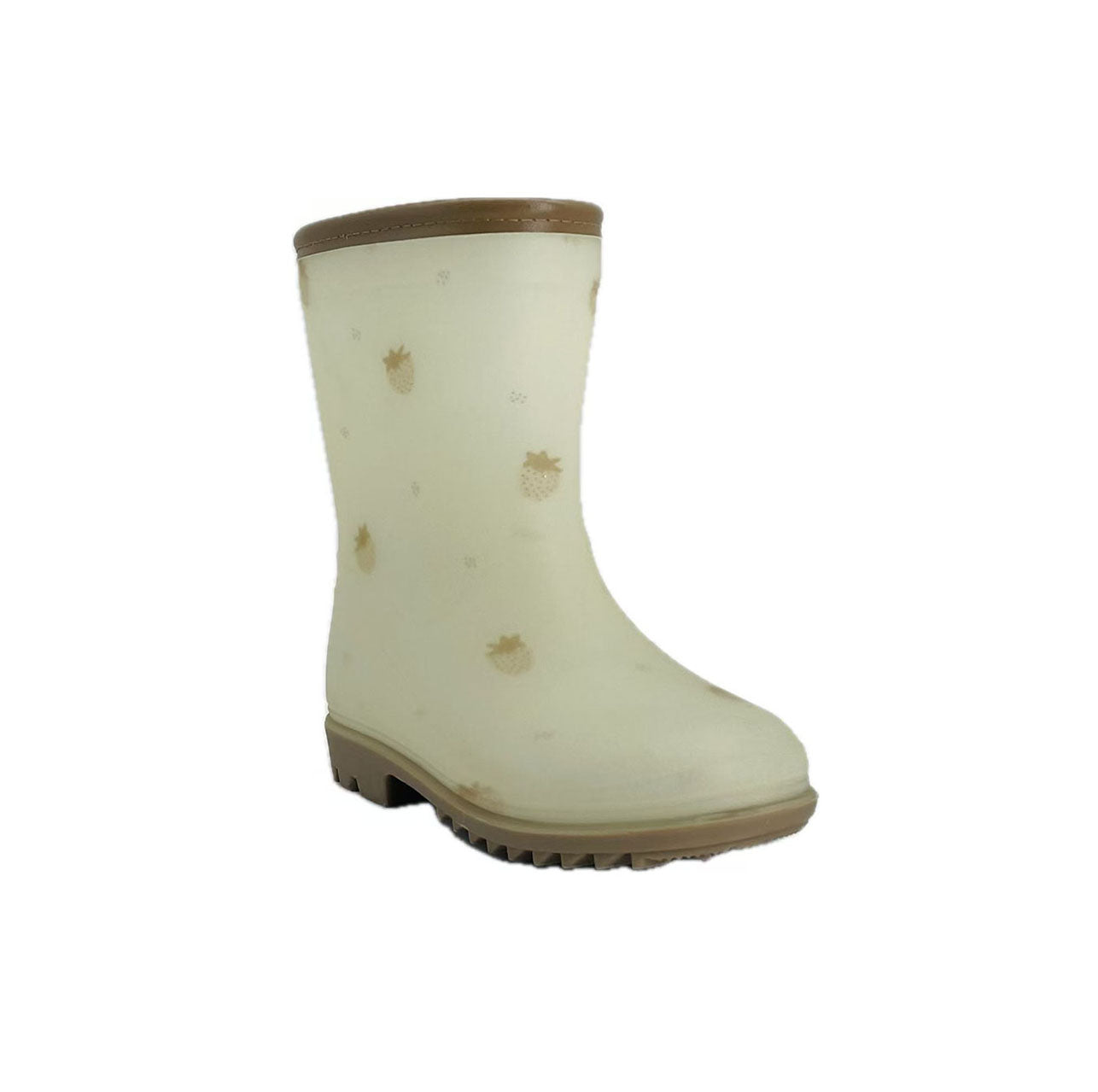 Kids carton strawberry rain boots