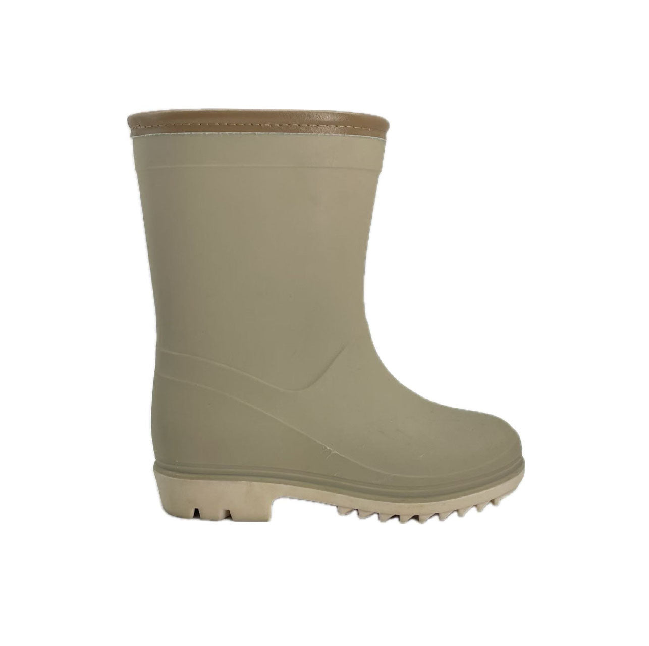 Matte solid color children's rain boots