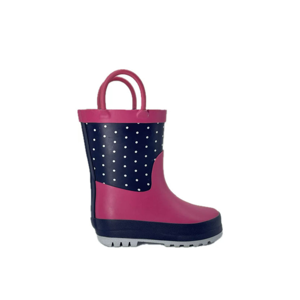 Children's polka dot style with handle