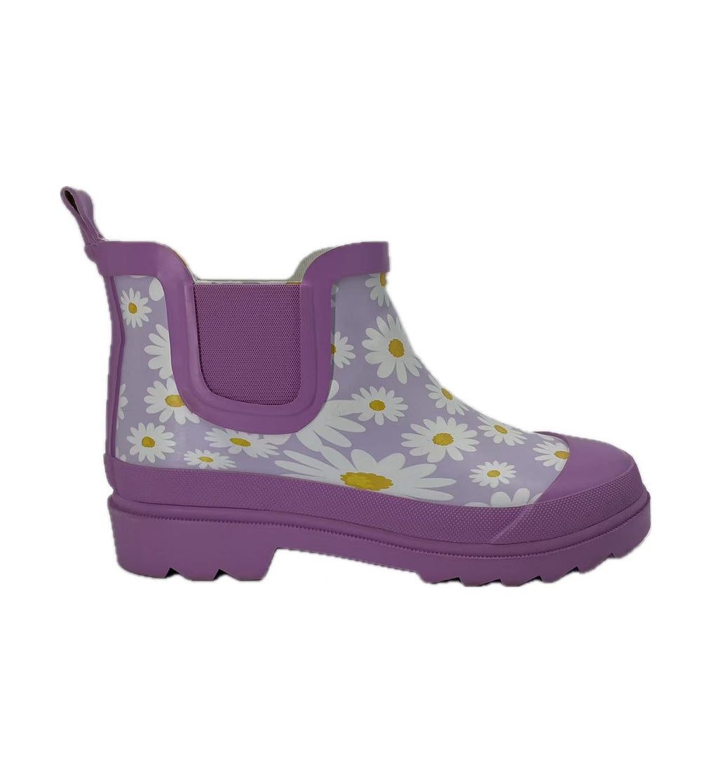 Floral children's rain boots