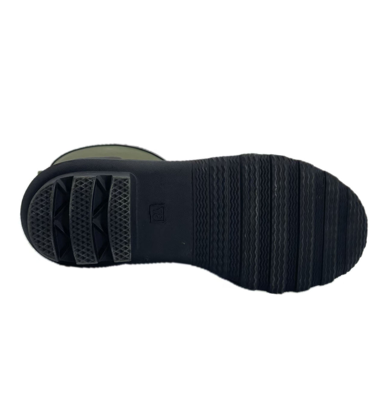 Zipper women's rain boots