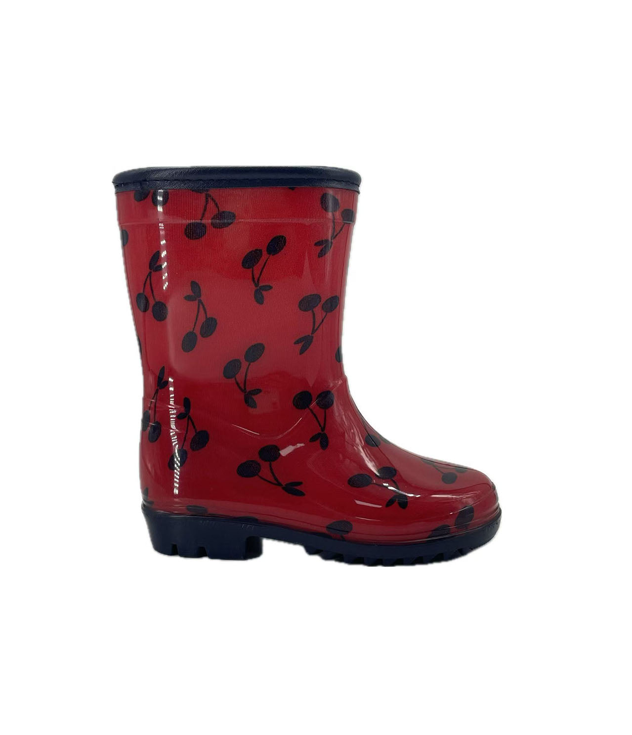 Cartoon Cherry Children's Rain Boots